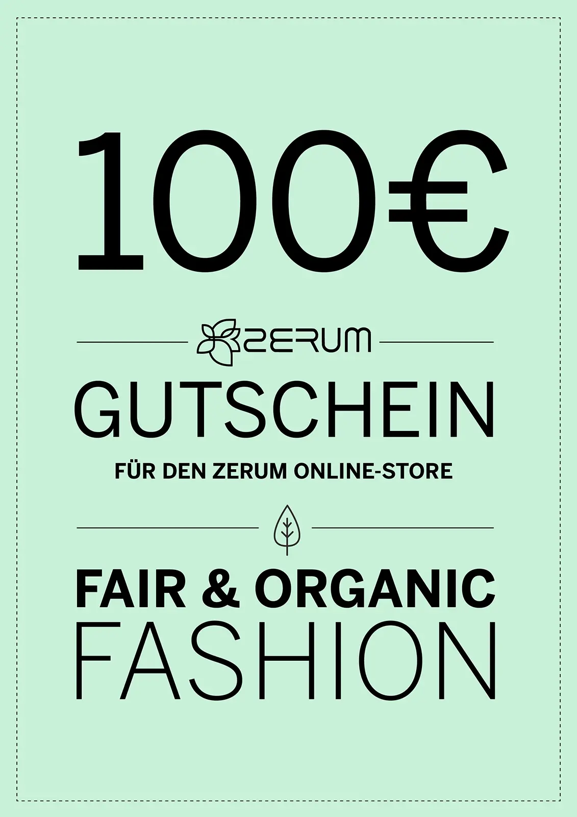 100€ Gutschein - Online