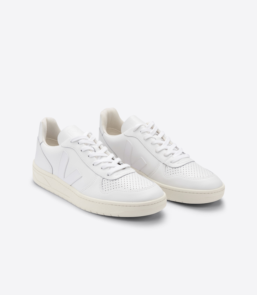 SNEAKER V-10 LEATHER EXTRA-WHITE W
