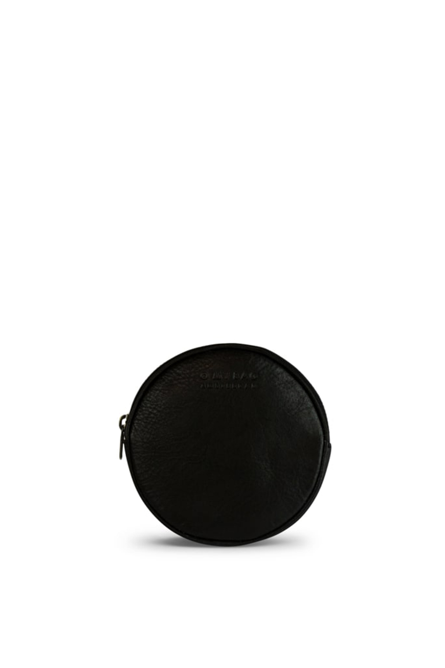 Geldtasche Luna Black Soft Grain Leather