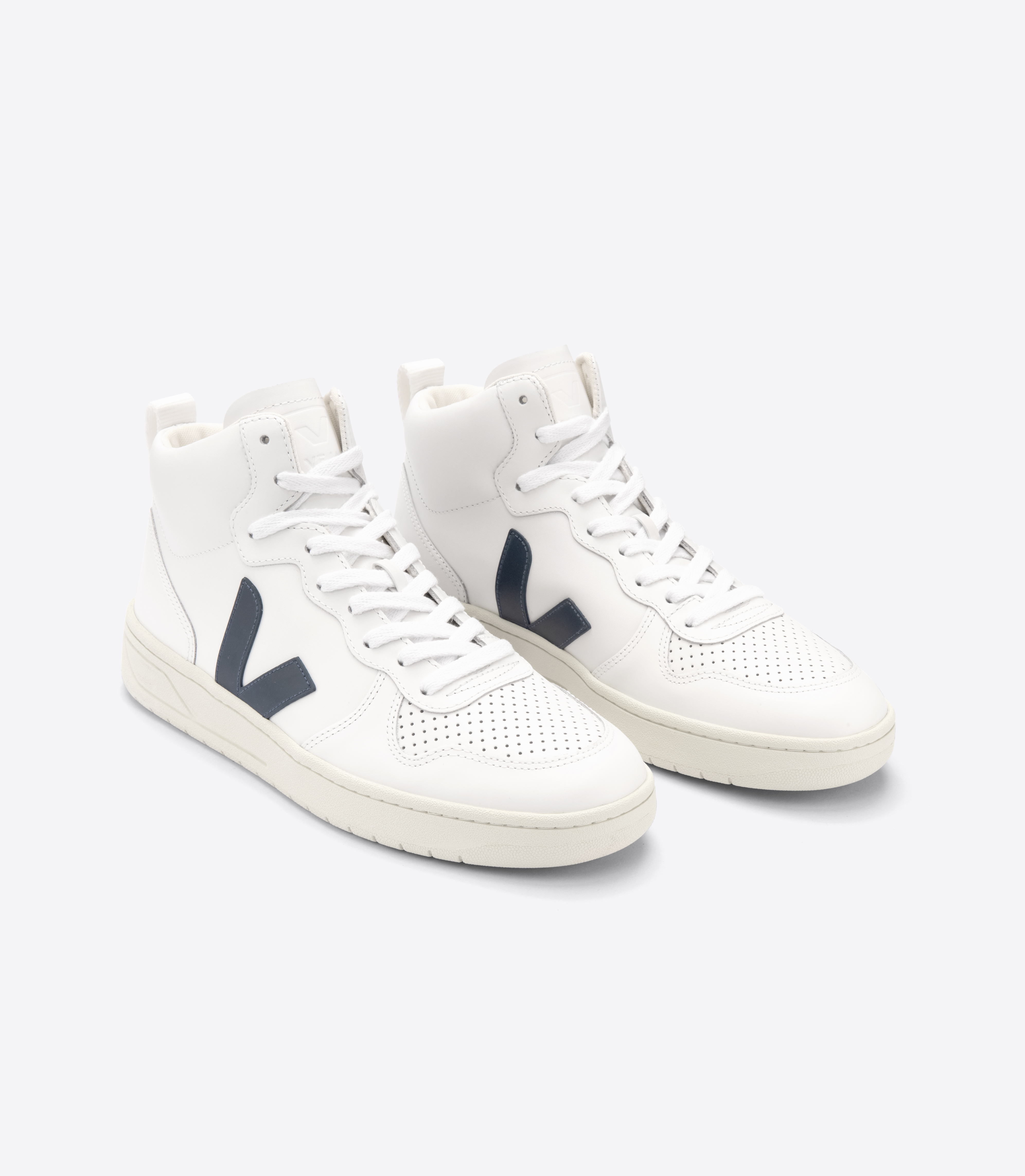 HIGH TOP SNEAKER V-15 LEATHER EXTRA WHITE NAUTICO M
