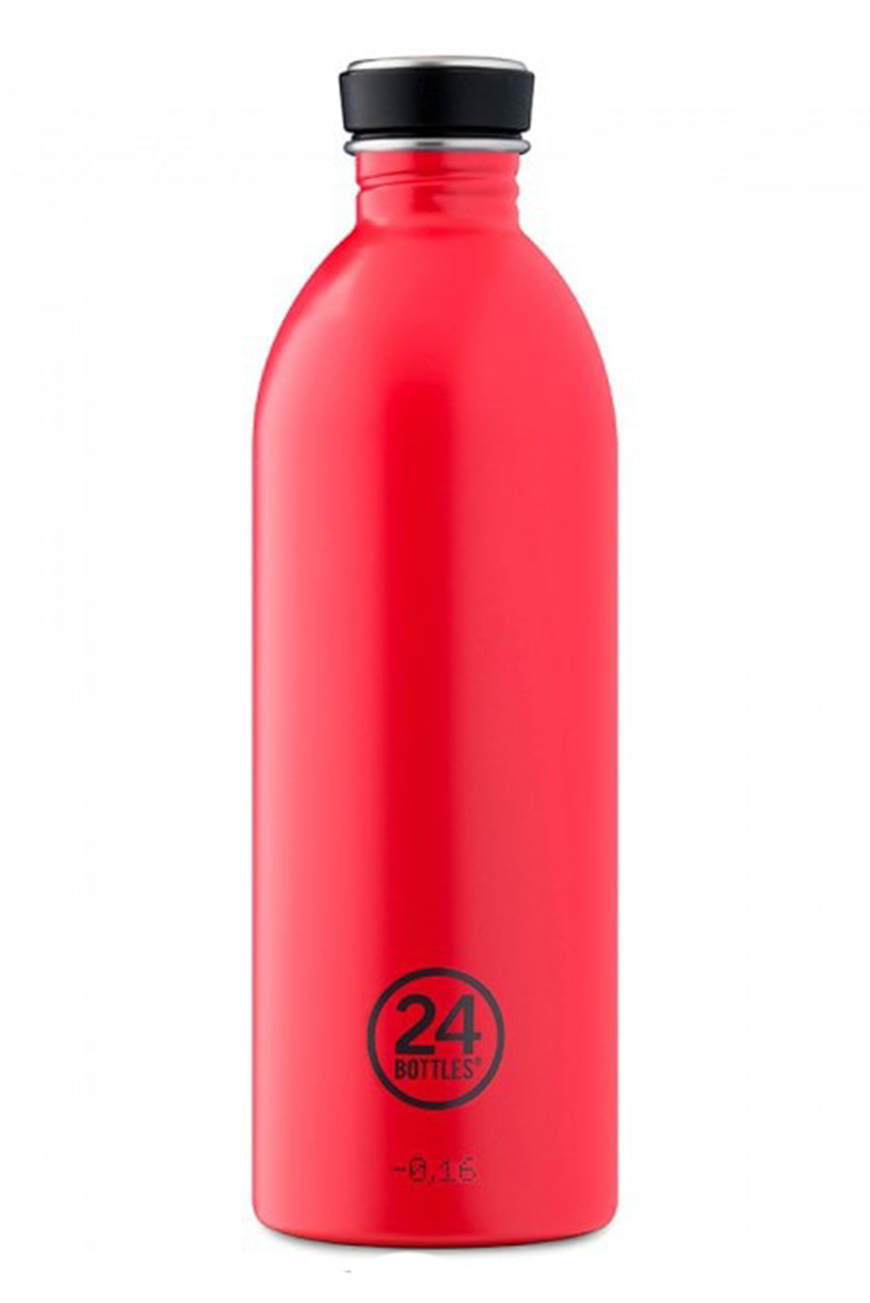 1 L Edelstahlflasche Hot Red