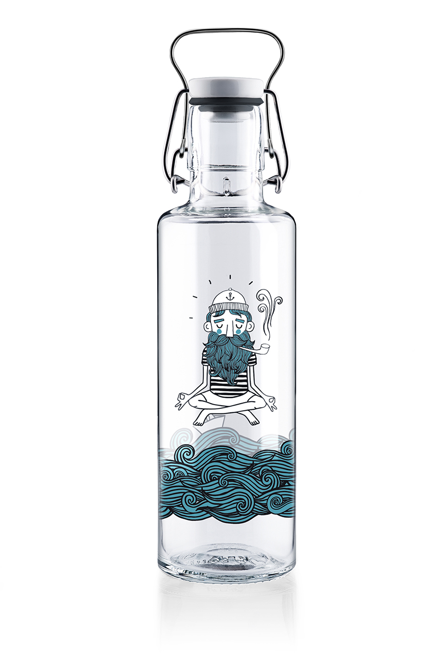 600ml Glasflasche  soulsailor