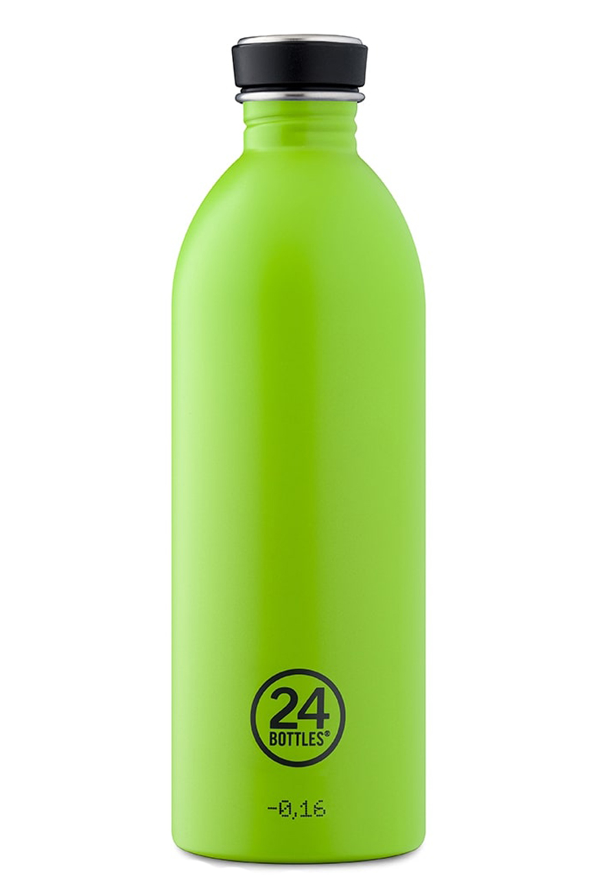 1 L Edelstahlflasche Lime Green 
