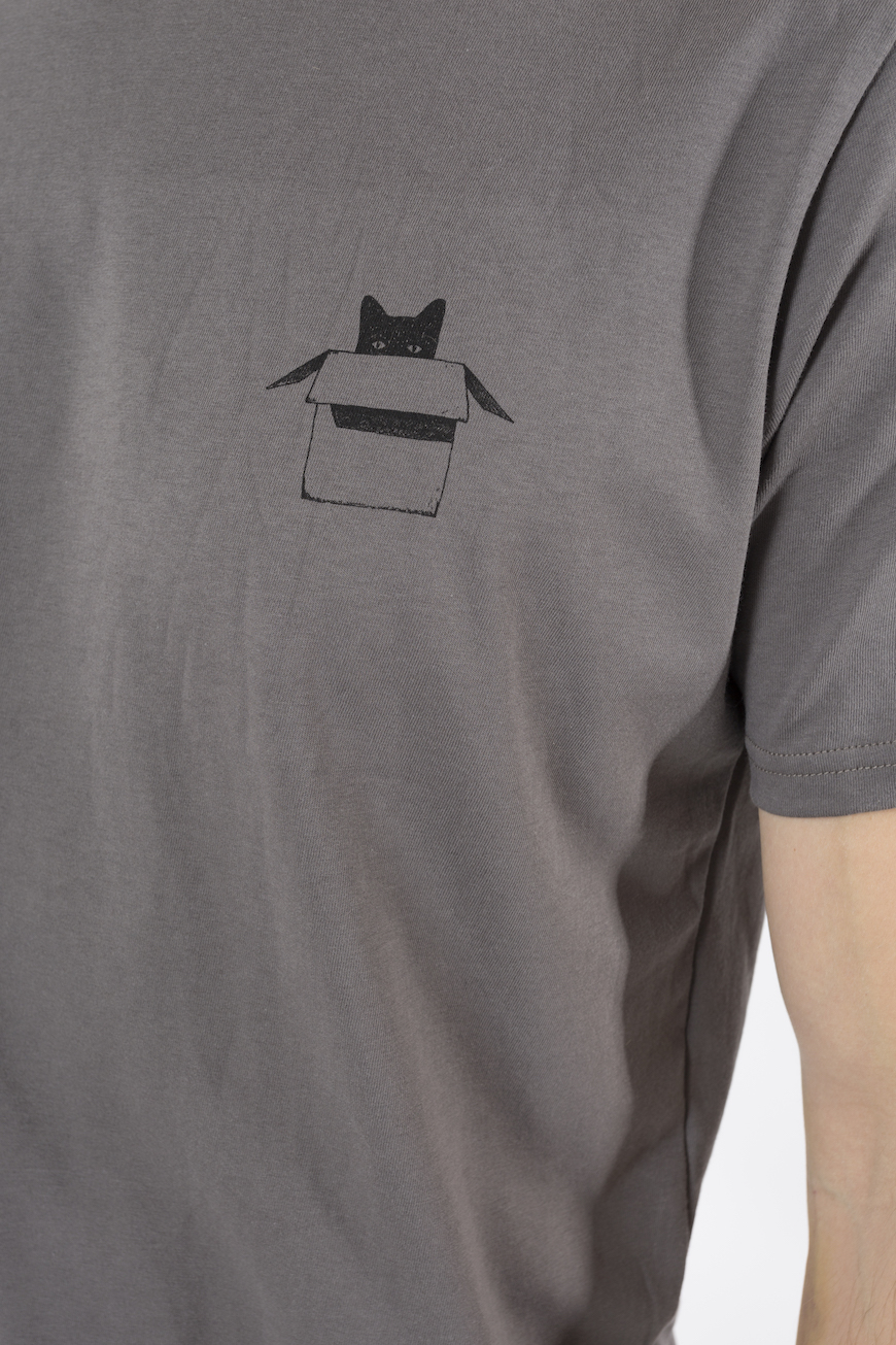 T-Shirt Basic Cat in the Box 